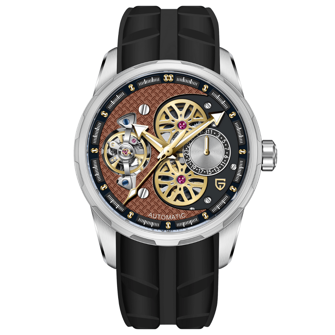 Pagani Design PD-YS022 – توربيون يدوي مكشوف — بني